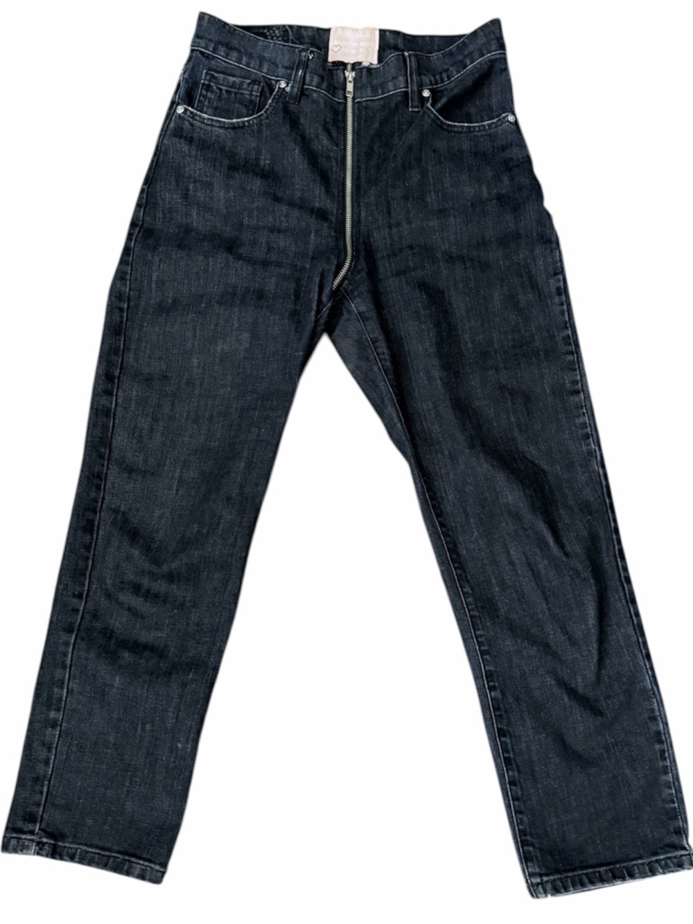 REVICE Y2K Women’s Full Zip Straight Leg Jeans